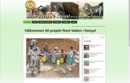 Rent vatten i Kenya